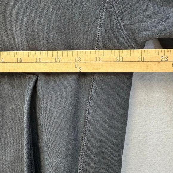 Champion Hoodie Unisex M Black Teal Pink Script Reverse Weave Logo Casual - Picture 10 of 12